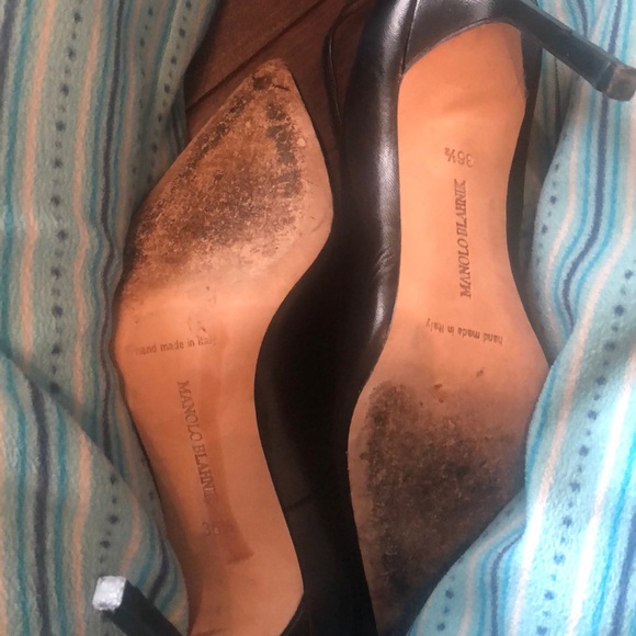 Manolo Blahnik heels with ankle strap - Picture 5 of 6